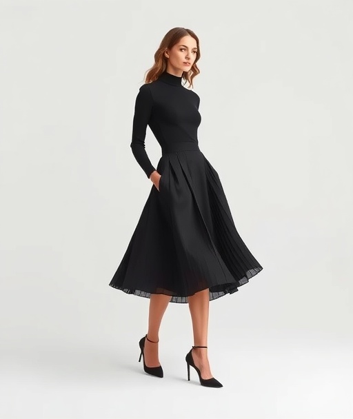 Pleated Skirt